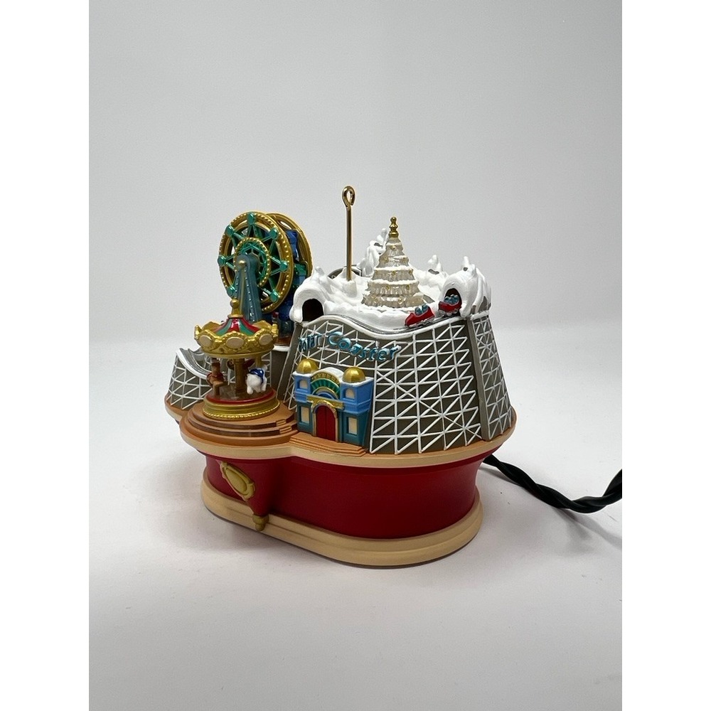 Hallmark Polar Coaster Ornament 2003 Red Magic Light Motion Sound QLX7459 - Picture 6 of 11